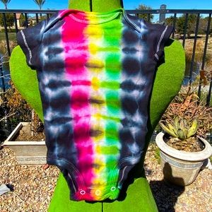 Carter’s Rasta Onesie ❗️Custom Tie Dye❗️🌈